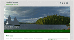Desktop Screenshot of markinthepark.com
