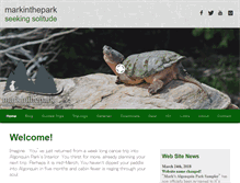 Tablet Screenshot of markinthepark.com